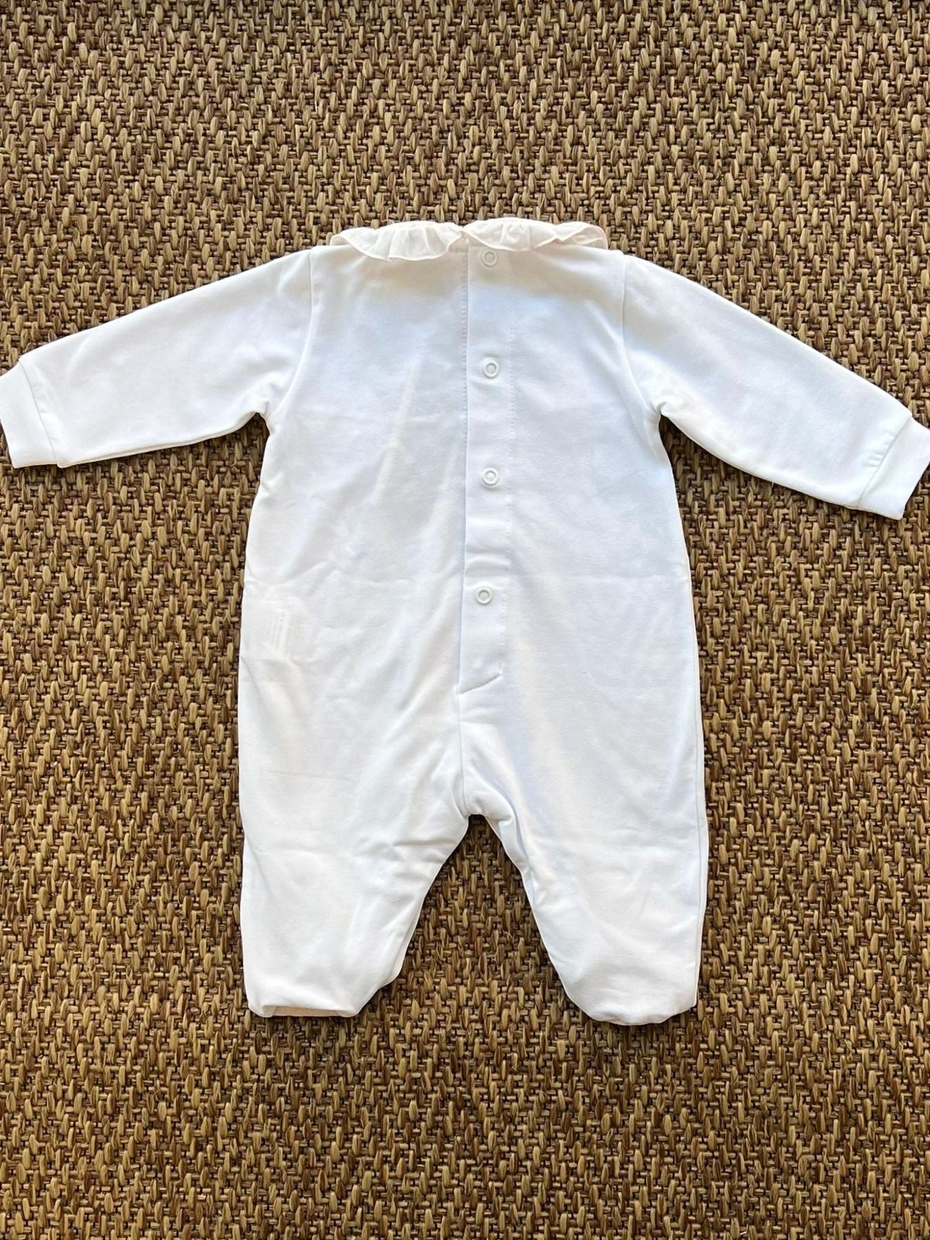 Tutina Neonata BIANCO EP2714 -  NANU' BABY