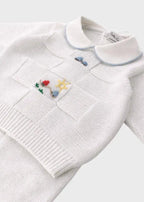 Completo nascita Neonato Bianco MARIO/CN by PICCOLA GIUGGIOLA
