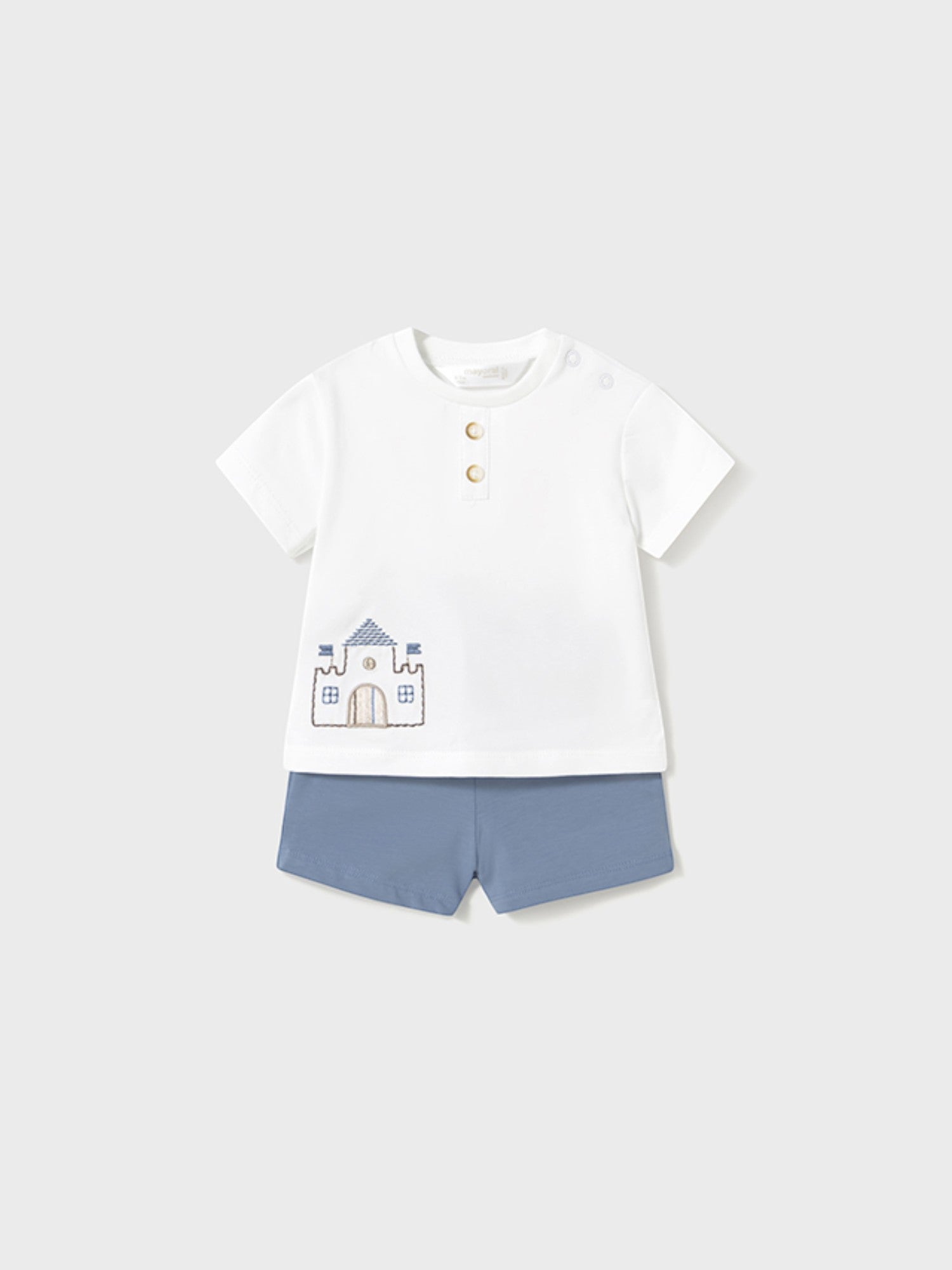 Completo punto 4 pezzi Bimbo AZZURRO 1610 /A -  NANU' BABY