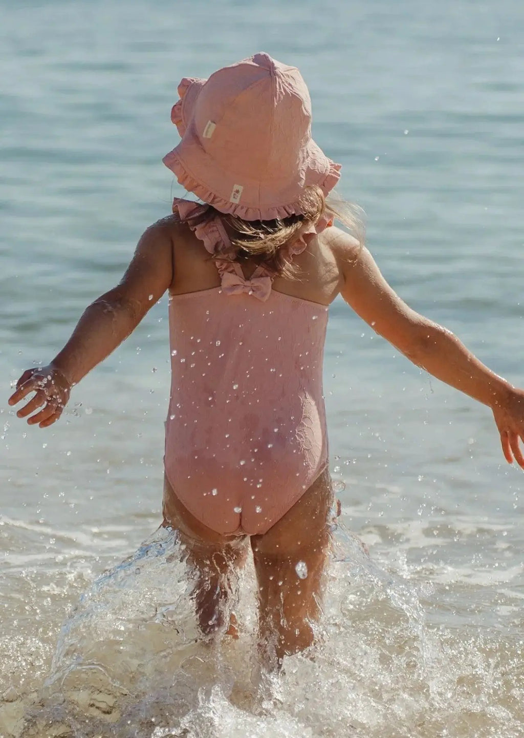 Cappello Bimba Rosa CL26030875 by LITTLE DUTCH