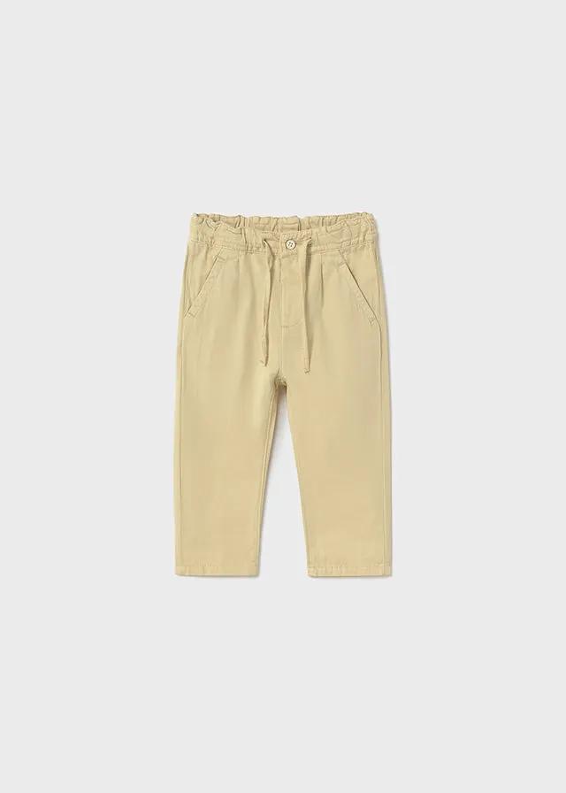 Pantaloni Bimbo Beige 1580/80 by MAYORAL