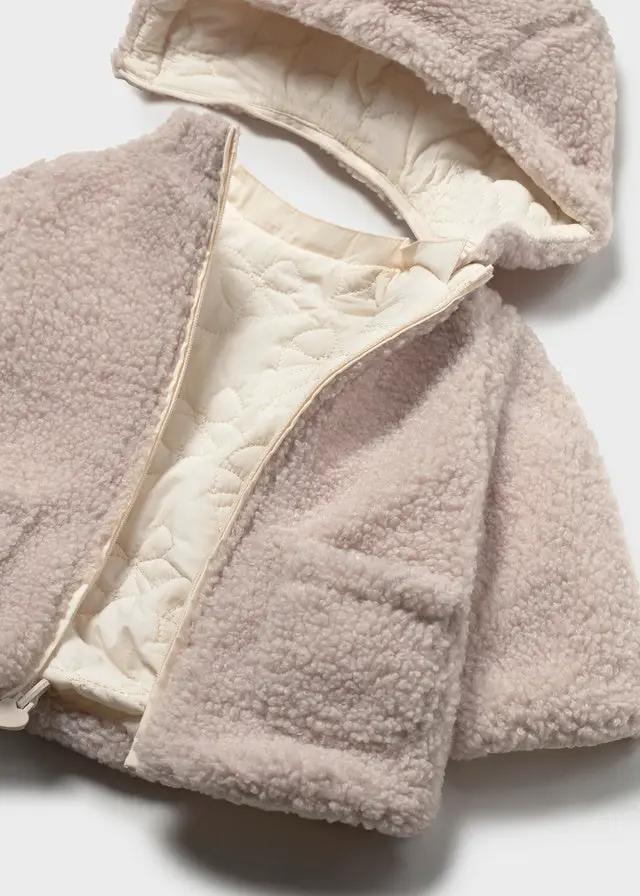 Cappotto Bimba Avorio 2401/86 by MAYORAL