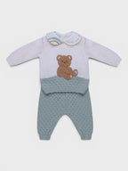 Completo nascita Neonato Verde IS6350 by MARLU'
