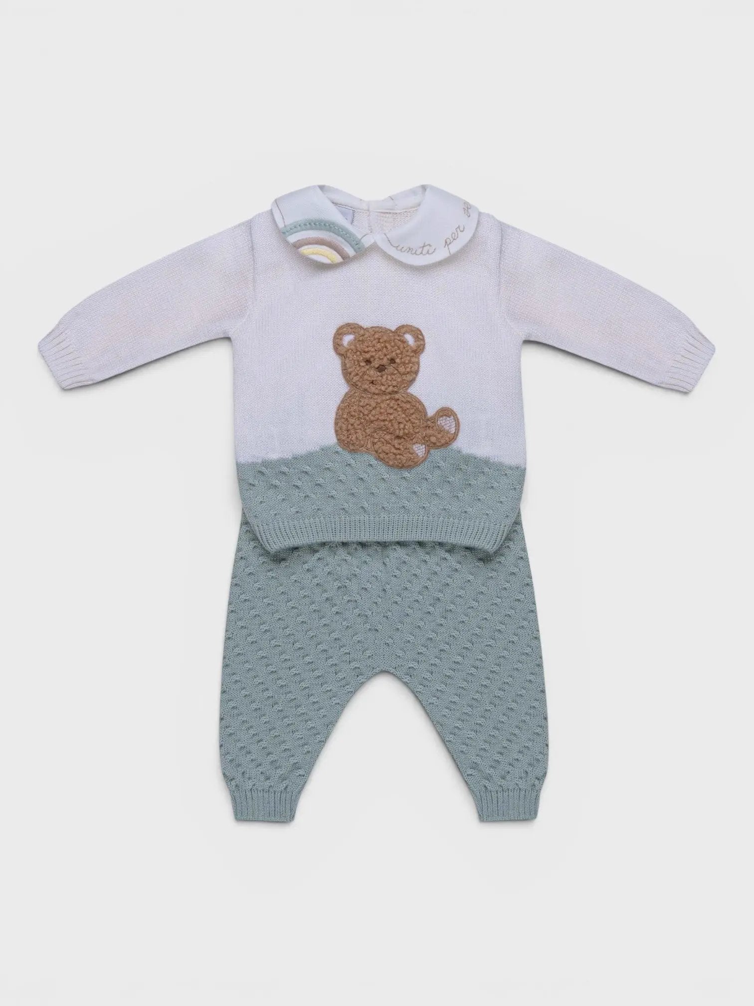 Completo nascita Neonato Verde IS6350 by MARLU'
