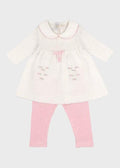 Completo nascita Neonata Bianco CUORI/470-B by BABY LORD