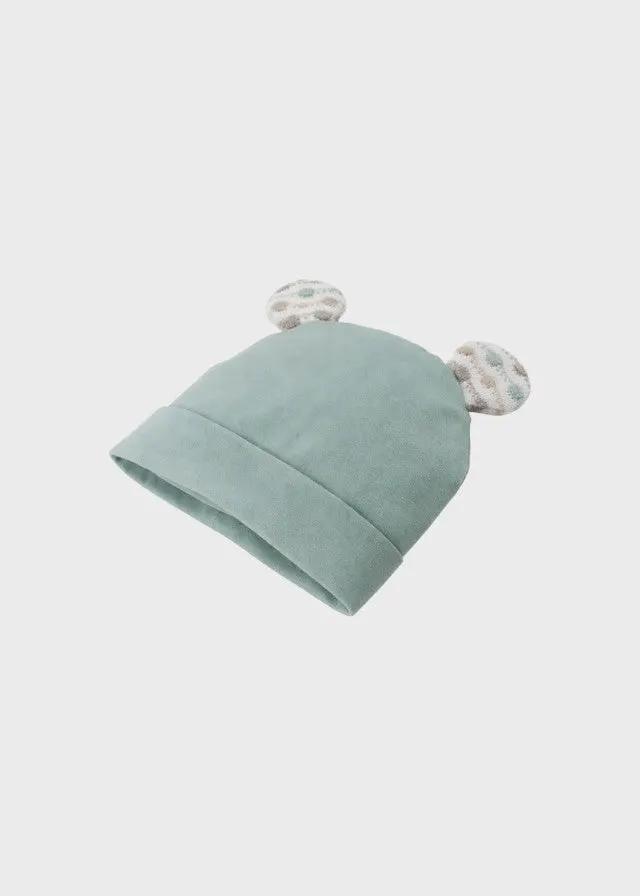 Cuffia Neonato Verde EK5273/V by MARLU'