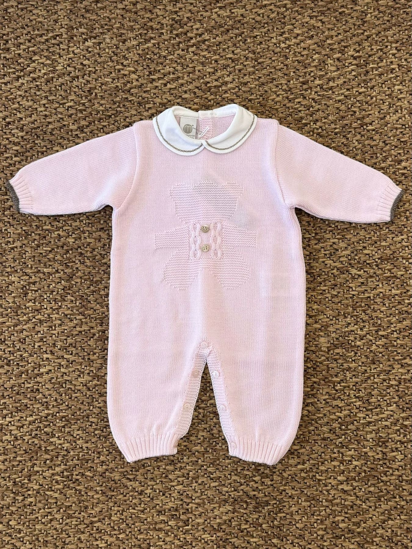 Tutina Dolce Teddy Neonata ROSA IB5210 -  NANU' BABY