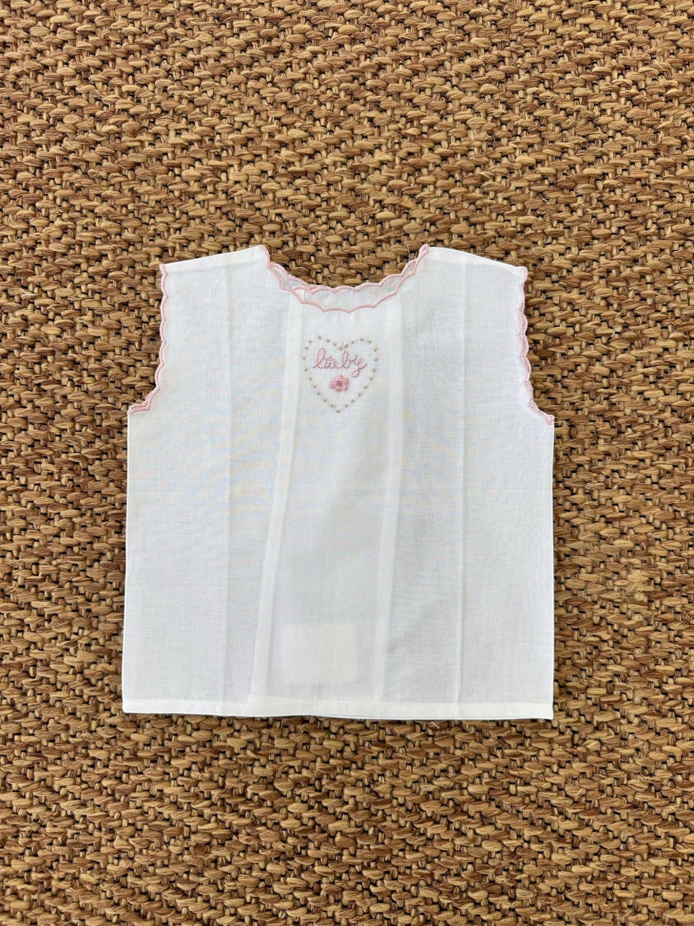 CAMICINA BATISTA Neonata Rosa CABABYR -  NANU' BABY