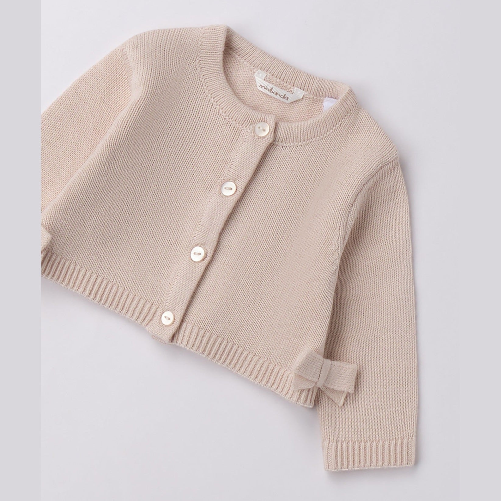 Cardigan Scaldacuore Bimba Avorio 3F703/2911 -  NANU' BABY