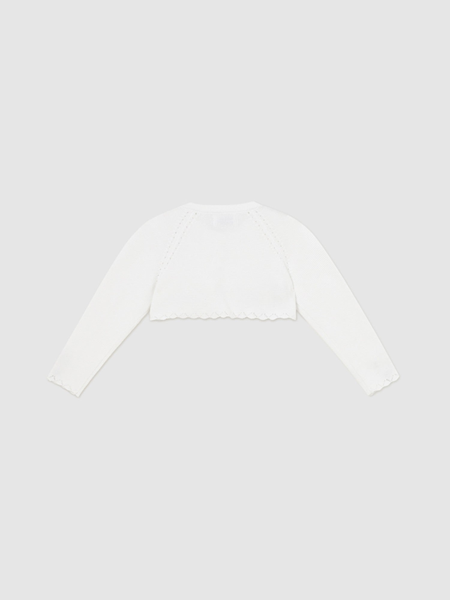 Cardigan cerimonia Bimba BIANCO 1313/085 -  NANU' BABY