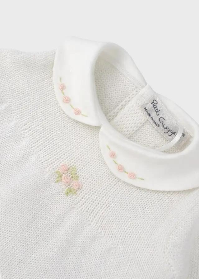 Completo nascita Neonata Bianco FEDERICA/CN by PICCOLA GIUGGIOLA