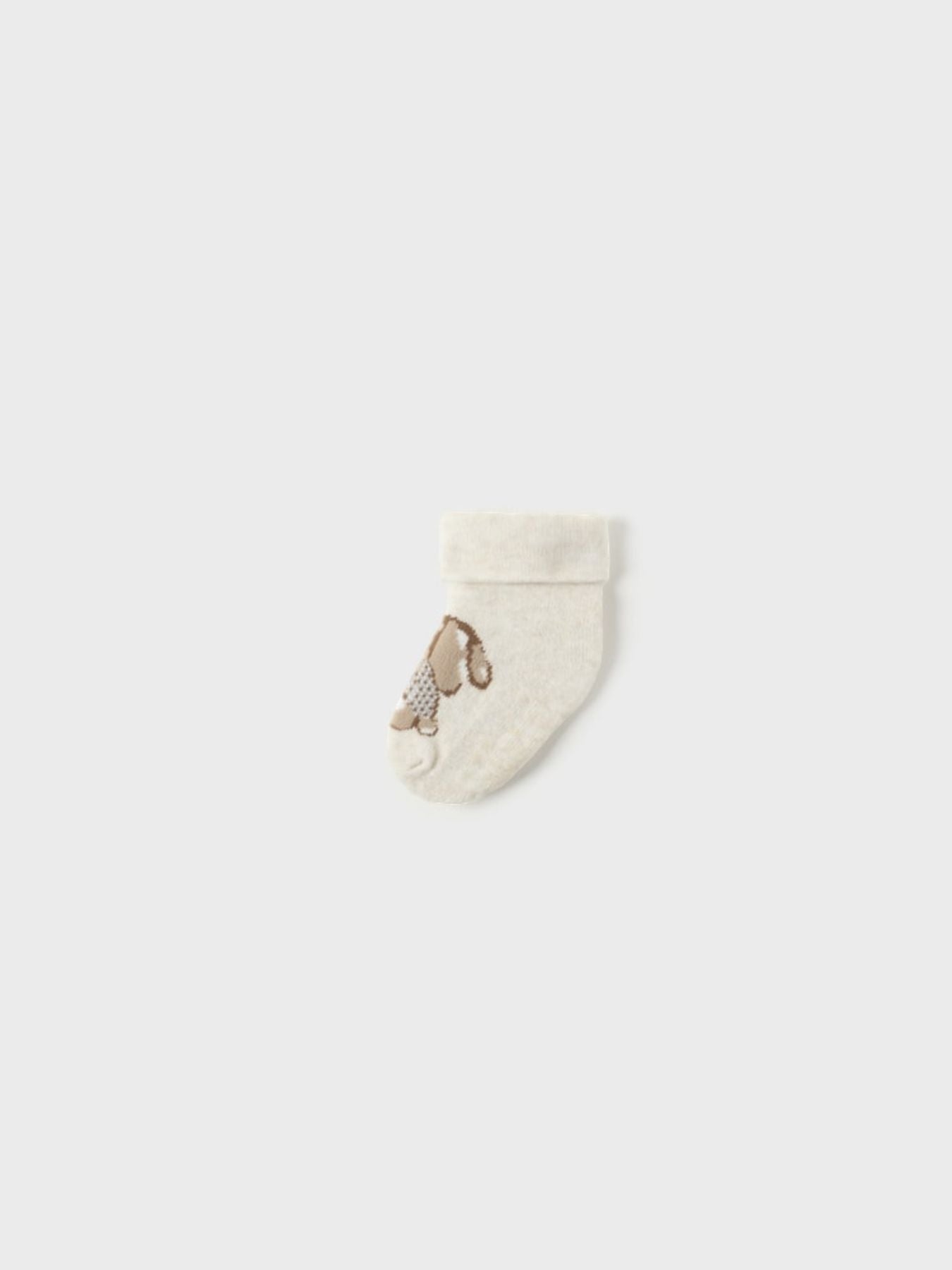 Calze antiscivolo  LATTE 1A-9757/LA -  NANU' BABY