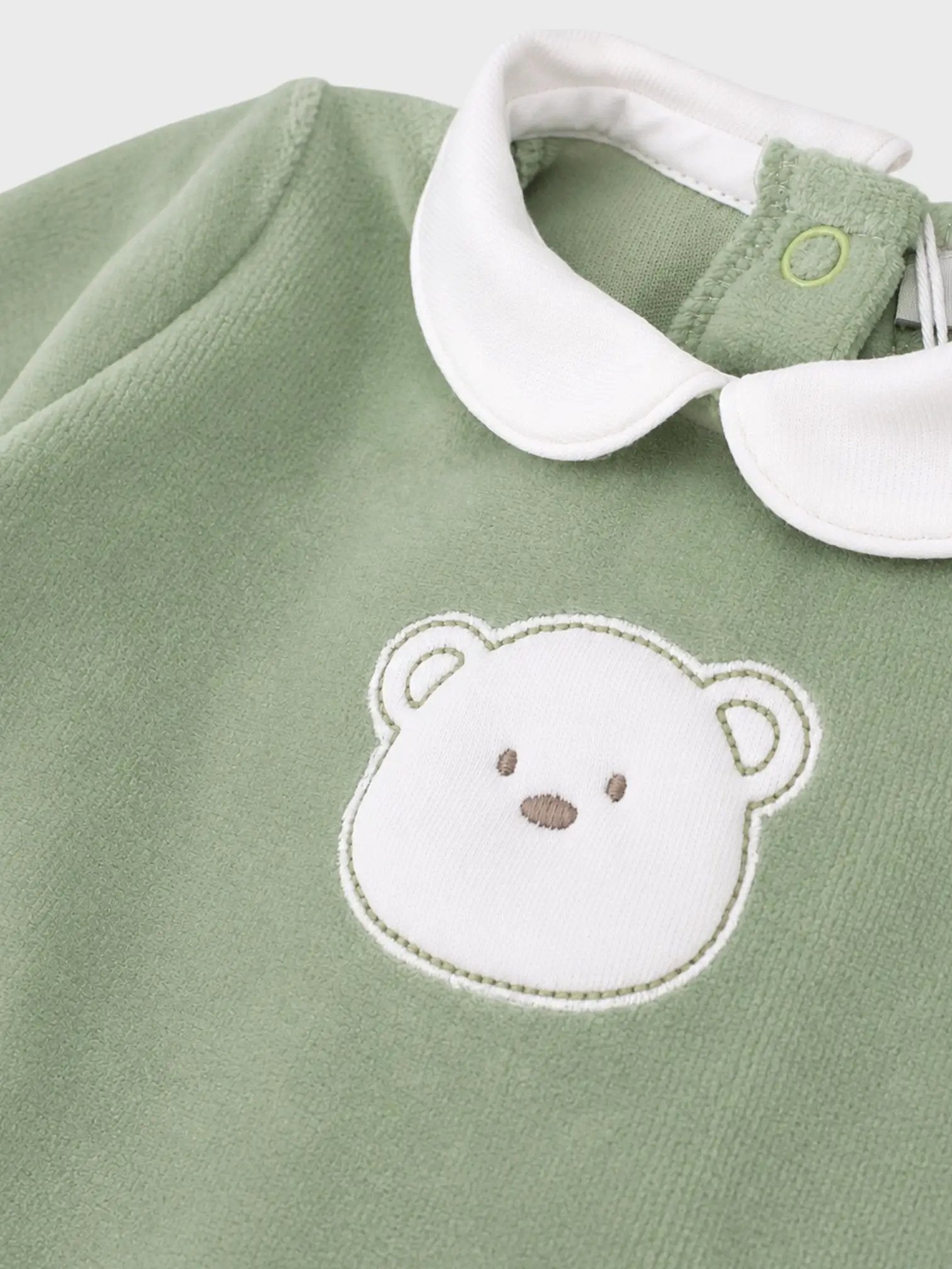 Tutina Neonata Verde C64008/V-A by COCCODE'