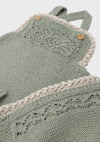 Salopette Bimba Verde CROCHE' 8004/24 by MARTA Y PAULA