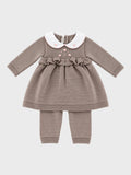 Completo nascita Neonata Beige ROUCHES 403