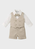 Completo Cerimonia Bimbo Beige ECR0040/03 by EMANUEL PRIS
