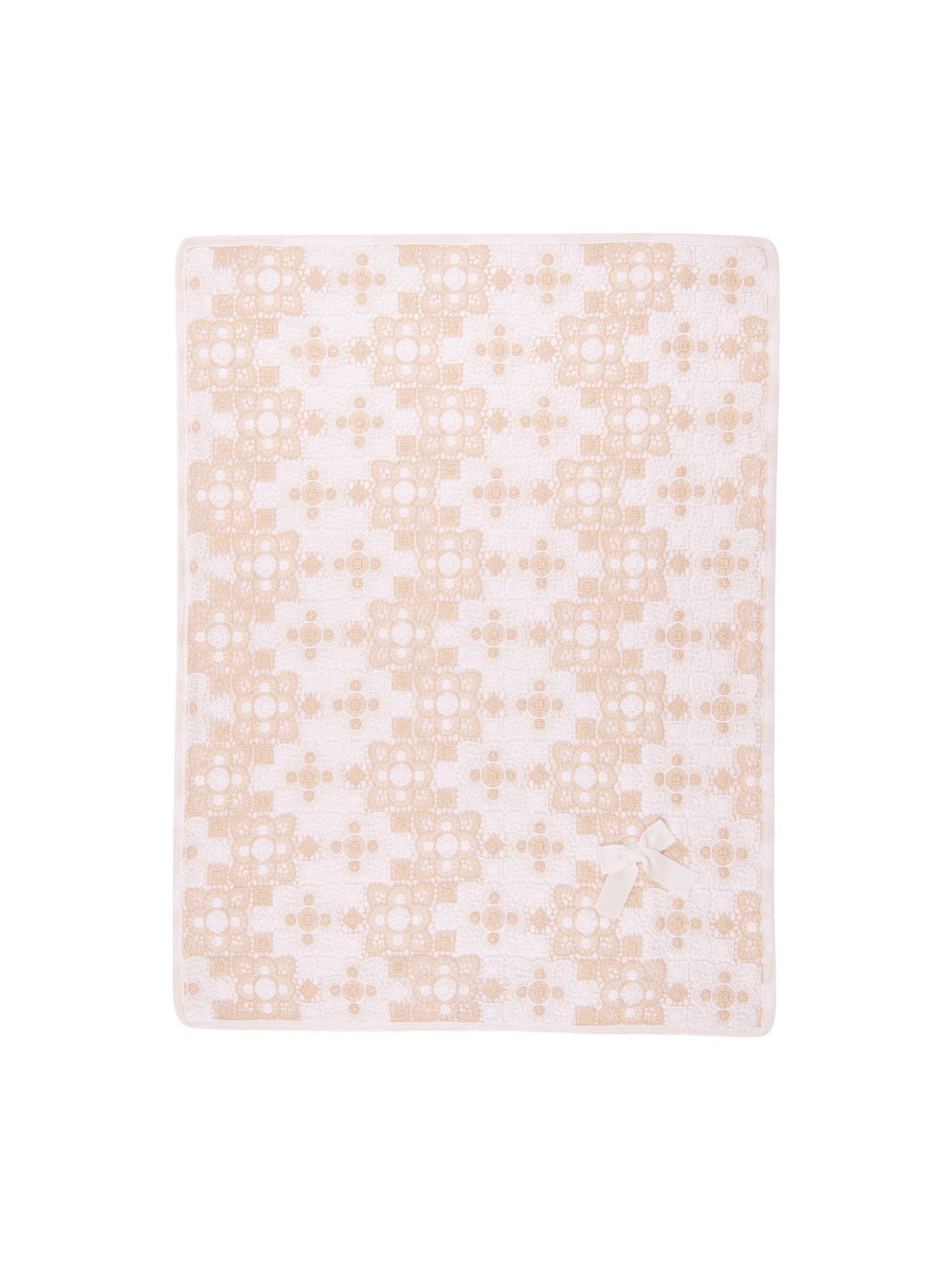 Coperta Neonata BIANCO EB2981 -  NANU' BABY