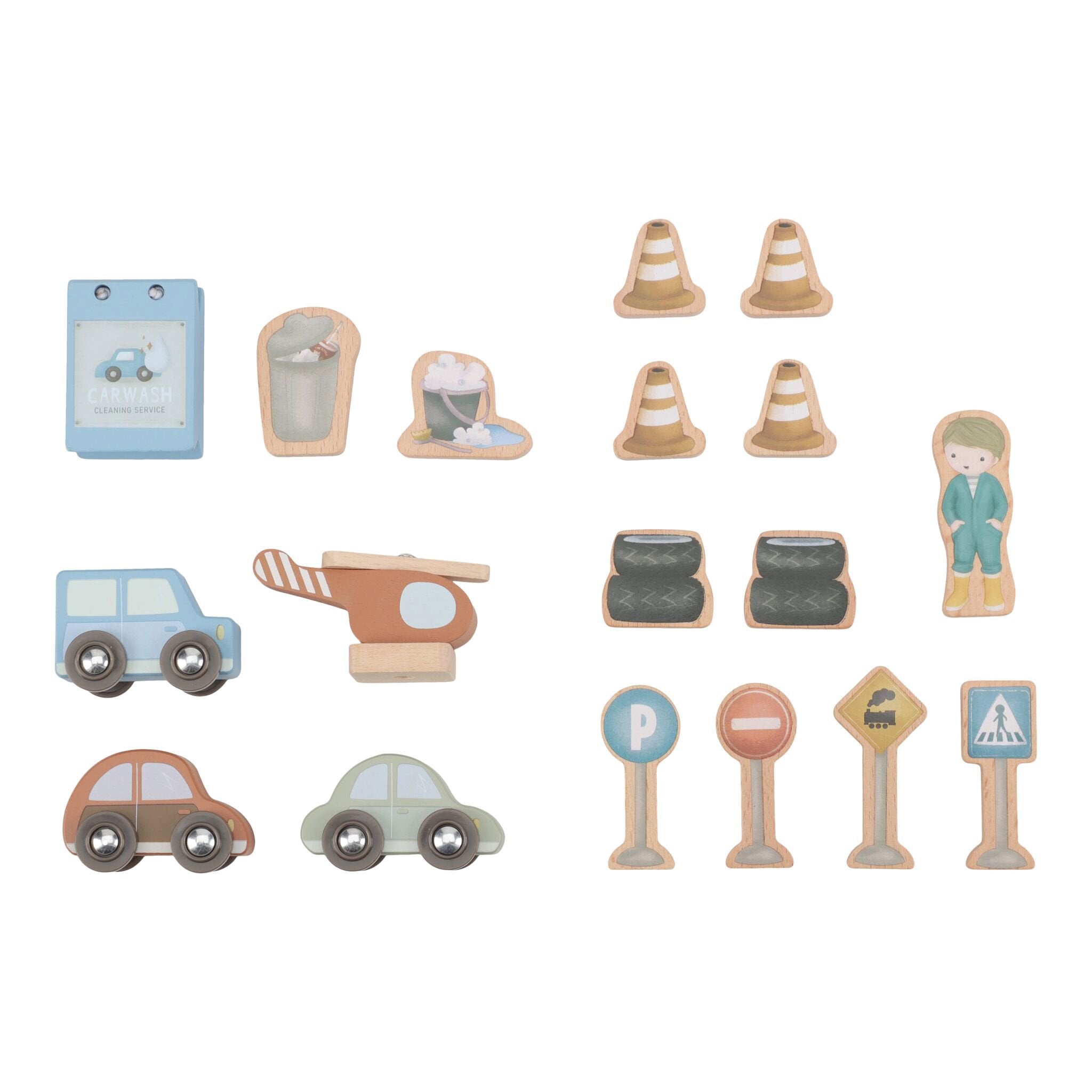 Multicolor Wooden Garage LD2534