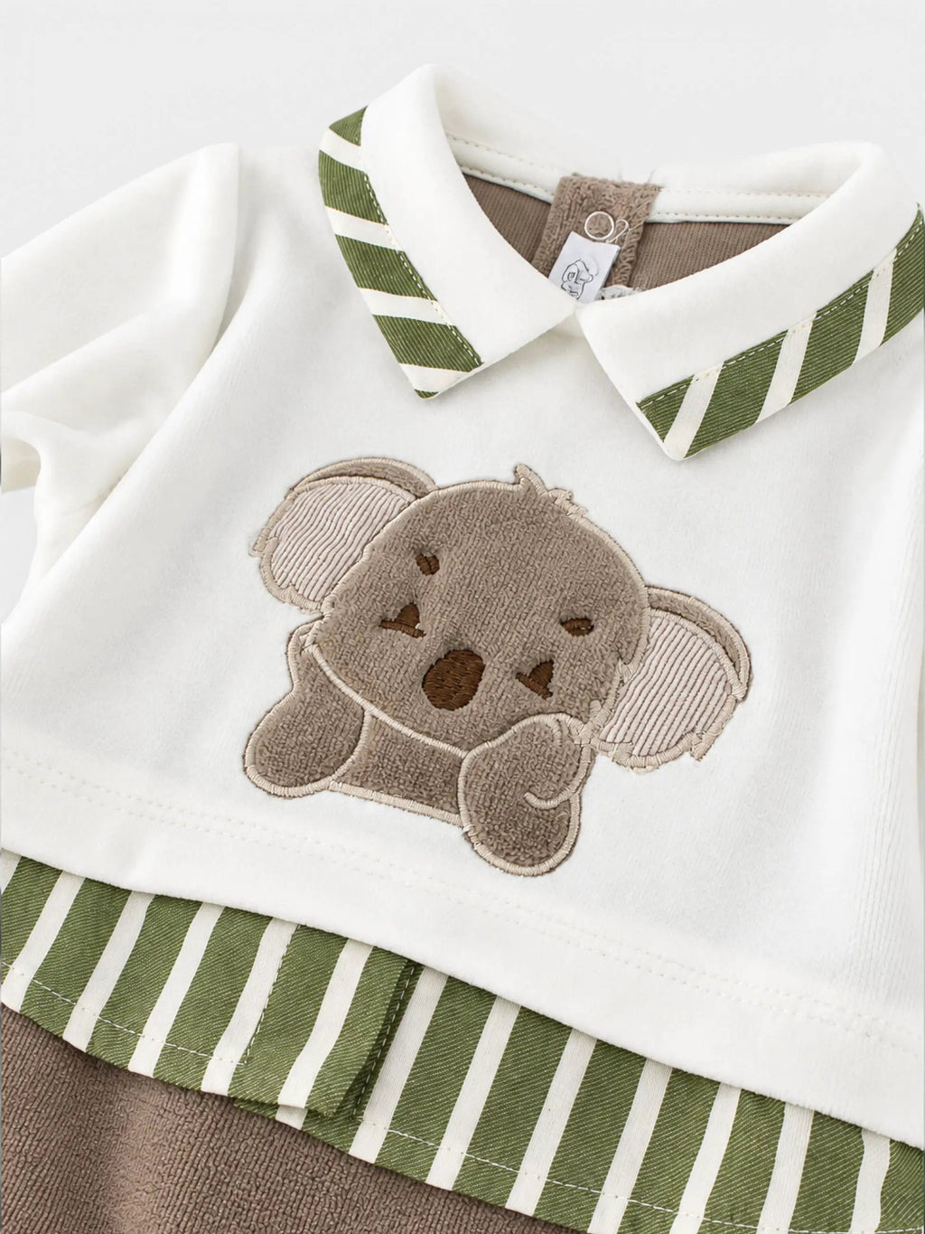 Tutina Neonato Verde LT1113 by SARTORIA DEI PICCOLI