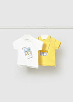 T-shirt Bimbo Giallo 1074/16 by MAYORAL