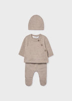 Completo nascita Neonato Beige 9981/43 by MAYORAL