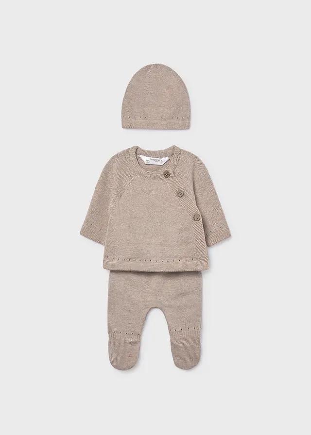 Completo nascita Neonato Beige 9981/43 by MAYORAL