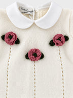 Newborn Baby Girl Coordinated Set Ivory ALMA/COOR