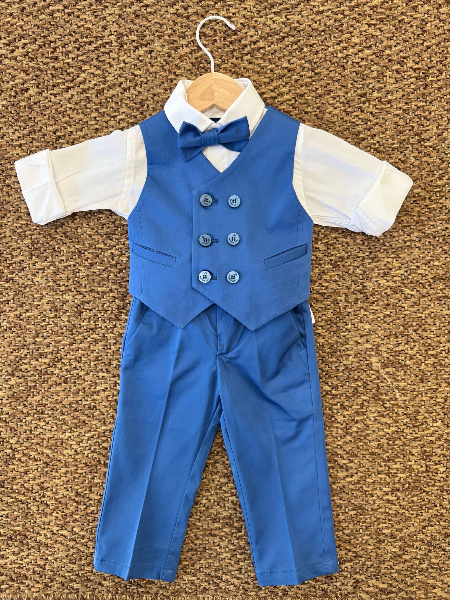 Completo Cerimonia Bimbo AZZURRO EPC2104N/A -  NANU' BABY