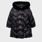 Cappotto Bimba Nero 5847/10 by ABEL & LULA