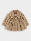 Cappotto Bimba Avorio ABRIGOS INFANTILES 4981/182 by YOEDU