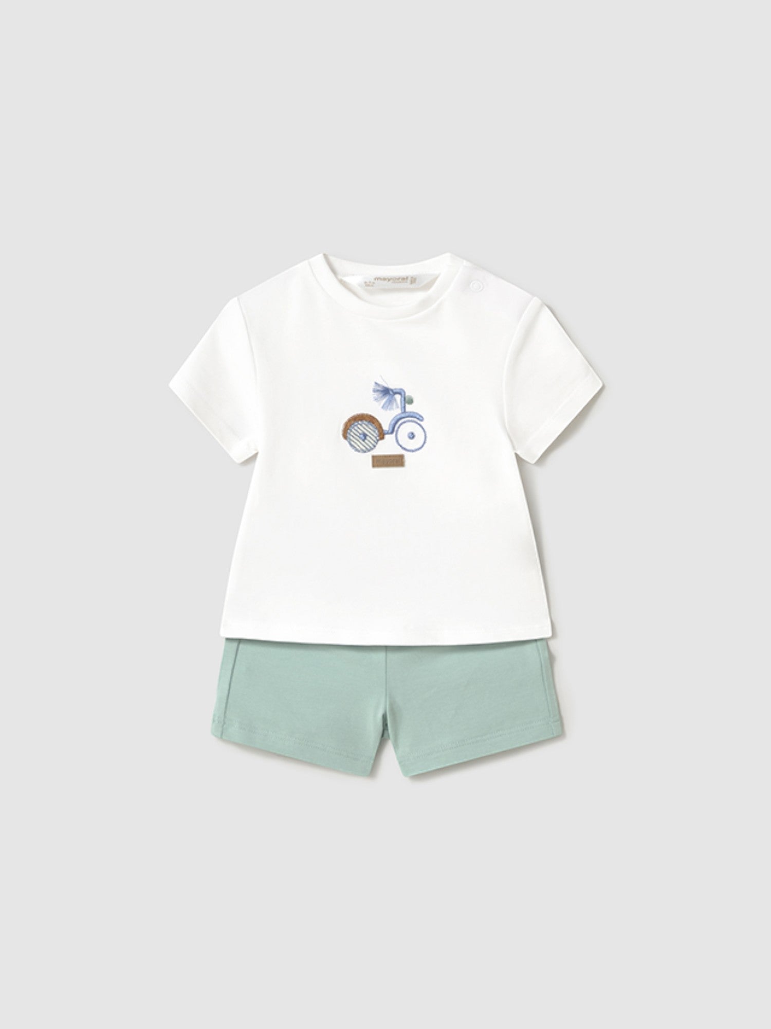 Completo punto 4 pezzi Bimbo VERDE 1609 /V -  NANU' BABY