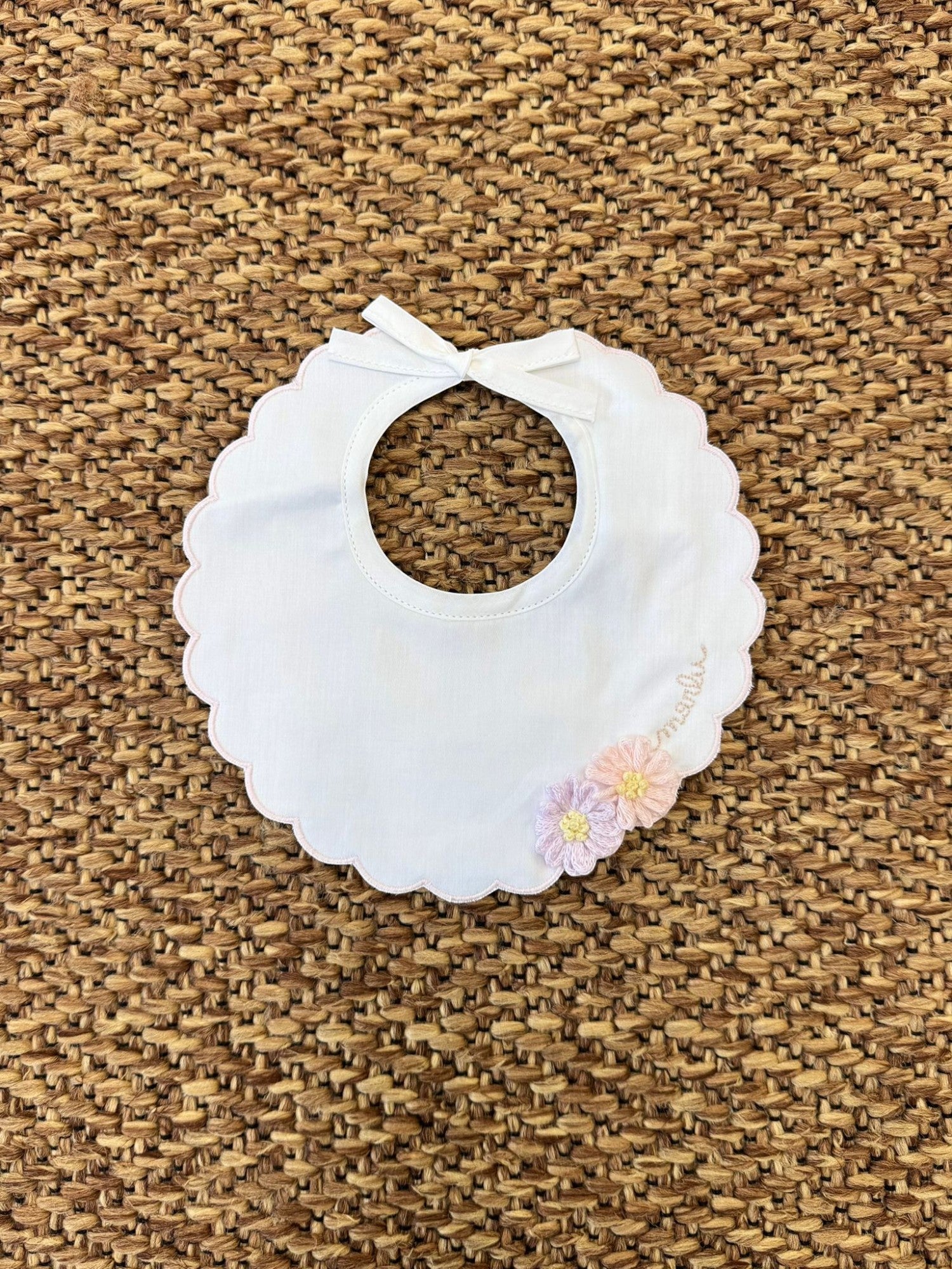 Bavetta Neonata BIANCO EB15BAV/G -  NANU' BABY