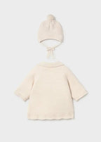 Cappotto Bimba Avorio 2403/86 by MAYORAL