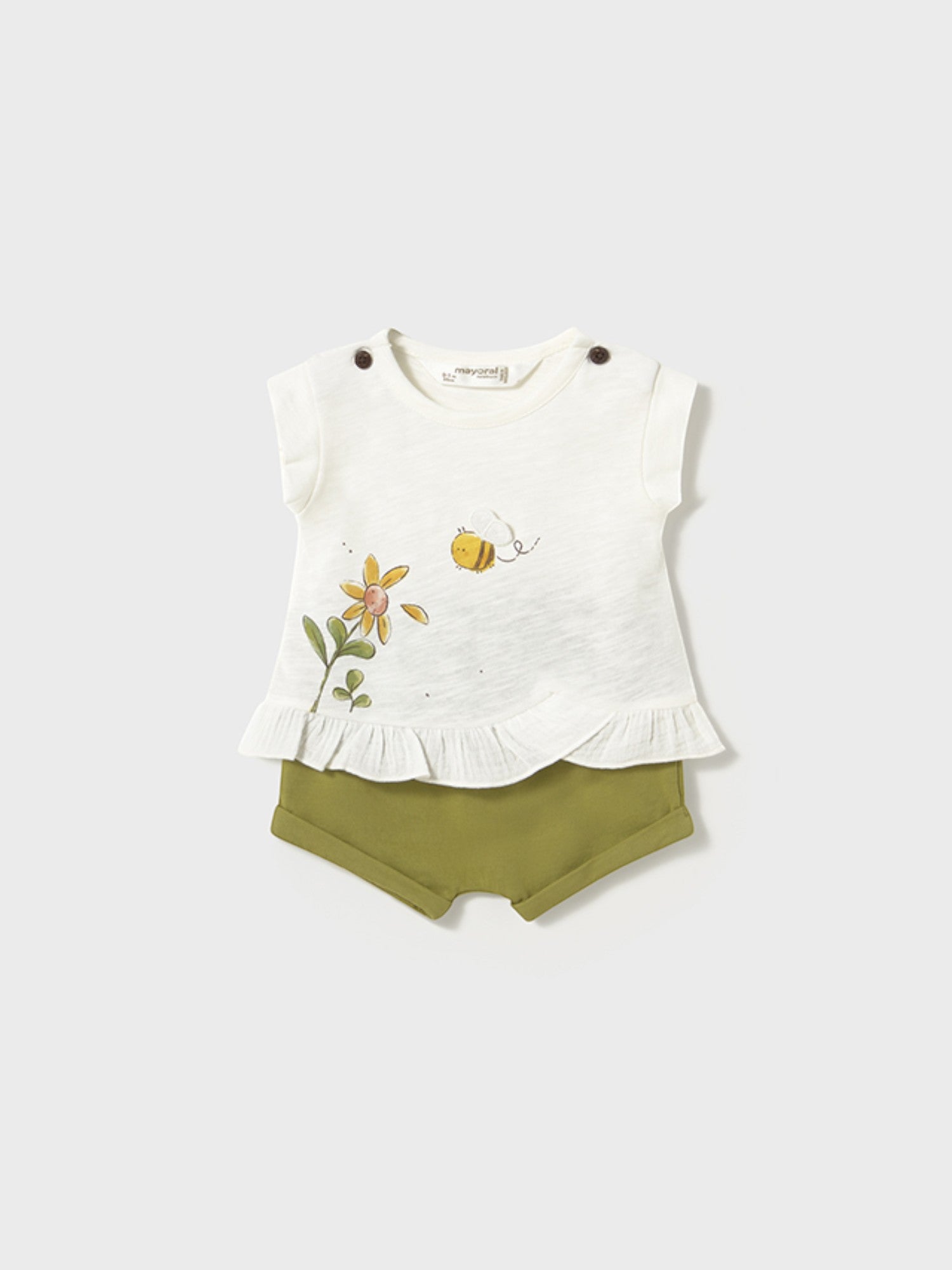 Completo punto 4 pezzi Bimba VERDE 1664 /V -  NANU' BABY