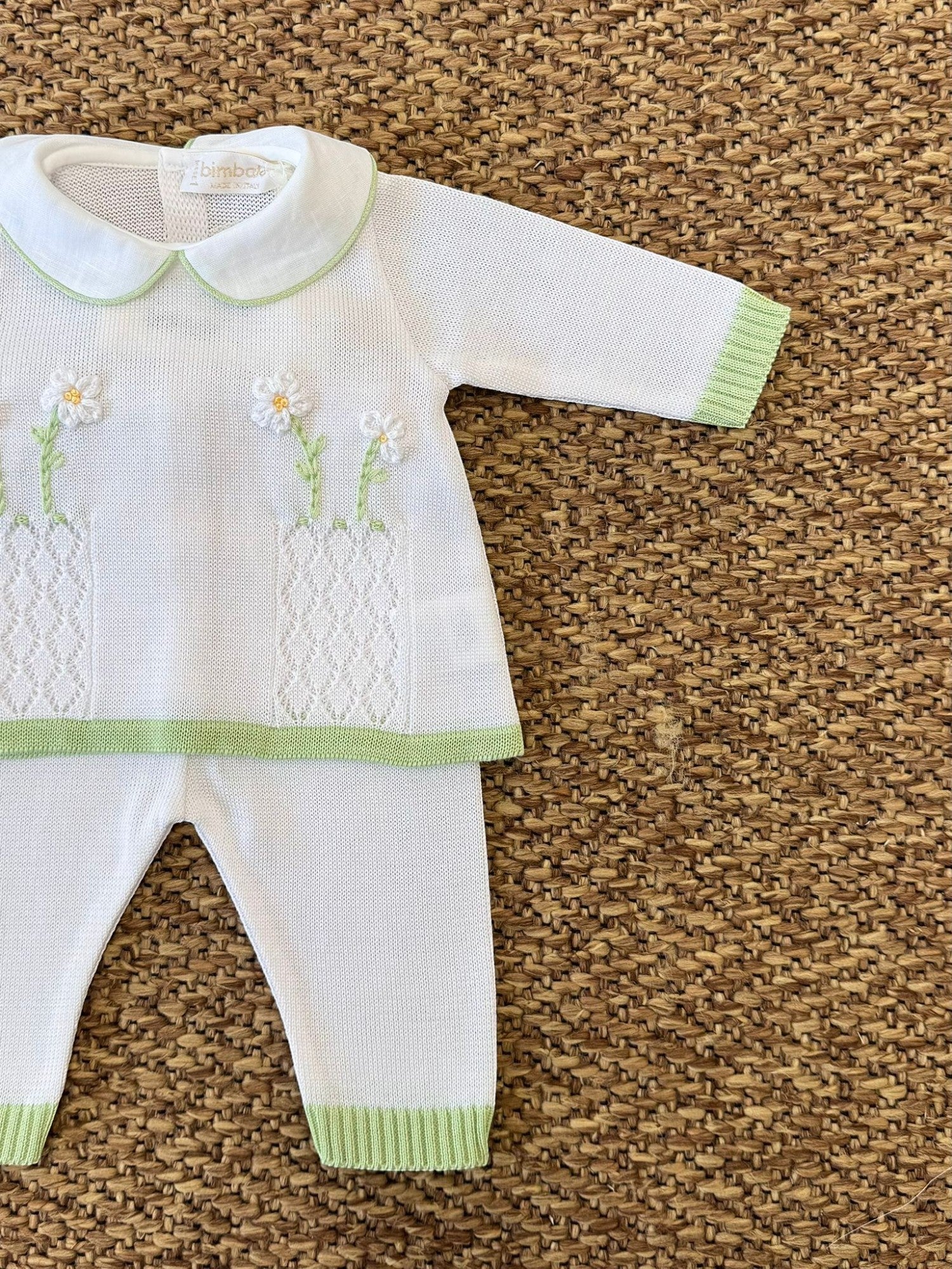 Completo nascita Neonata BIANCO 7567 -  NANU' BABY