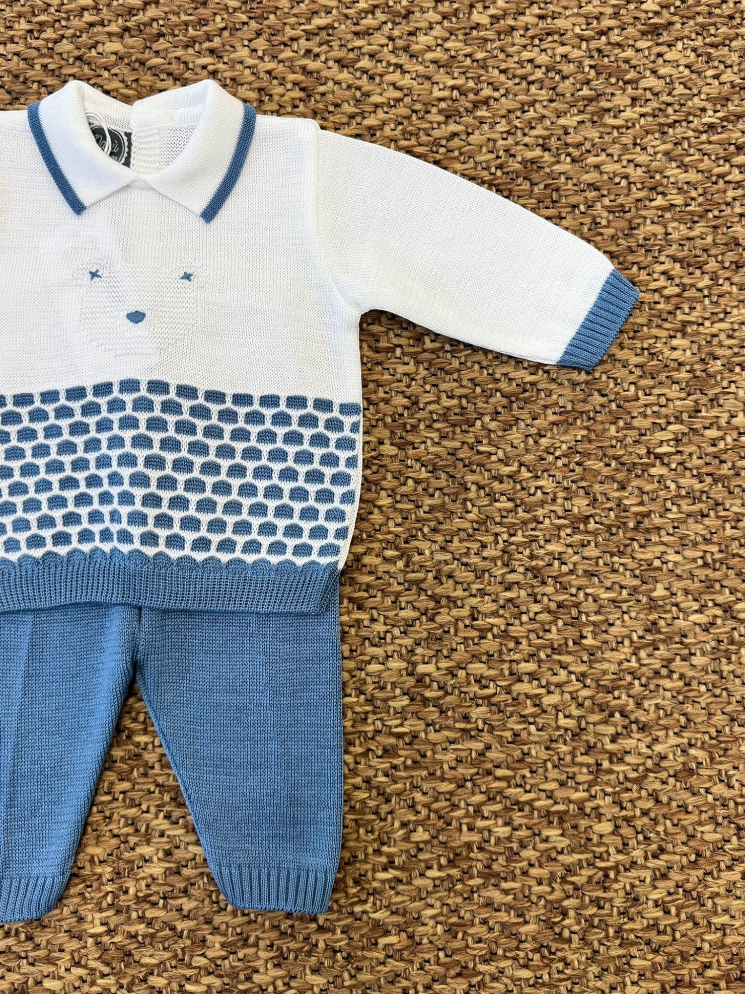 Completo nascita Neonato BIANCO EB7250BIS -  NANU' BABY