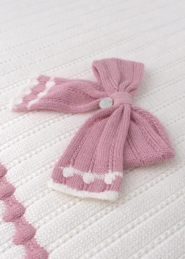 Coperta Neonata Rosa EK1680 by MARLU'