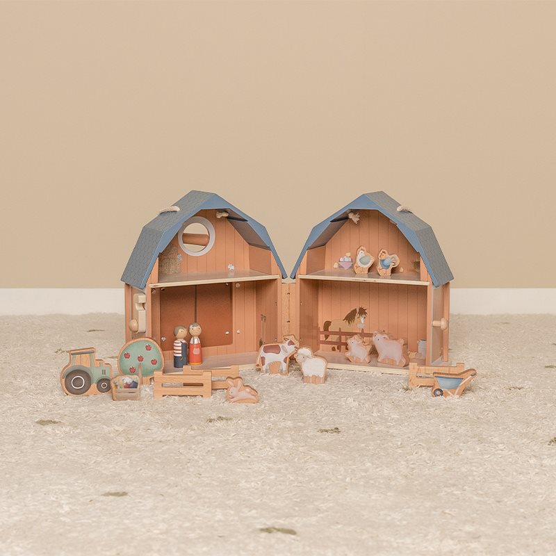 Casa delle bambole Piccola Fattoria  MULTICOLORE LD7152 -  NANU' BABY