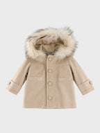 Cappotto Bimbo Beige ECP9148I