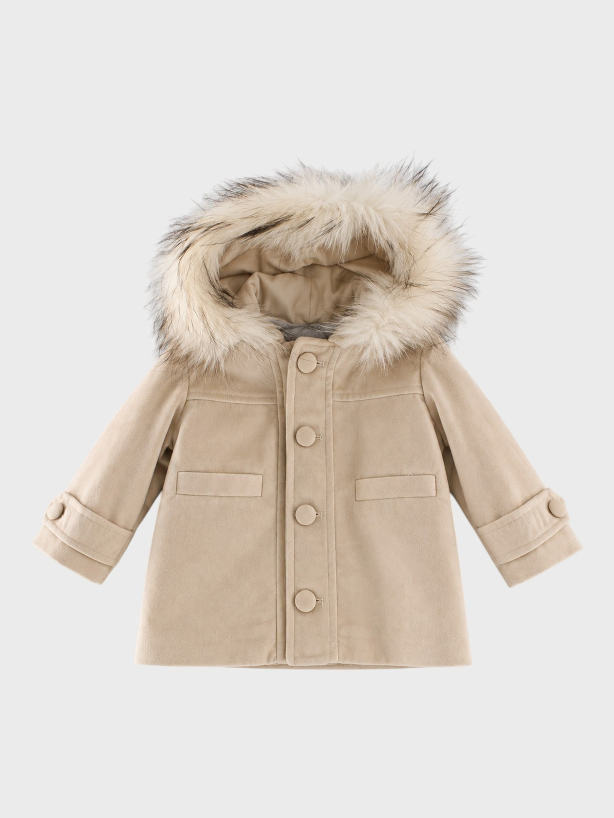 Cappotto Bimbo Beige ECP9148I
