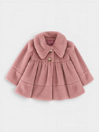 Cappotto Bimba Rosa ABRIGOS INFANTILES 4981/25 by YOEDU