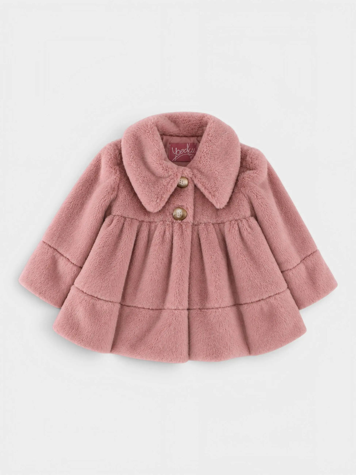 Cappotto Bimba Rosa ABRIGOS INFANTILES 4981/25 by YOEDU