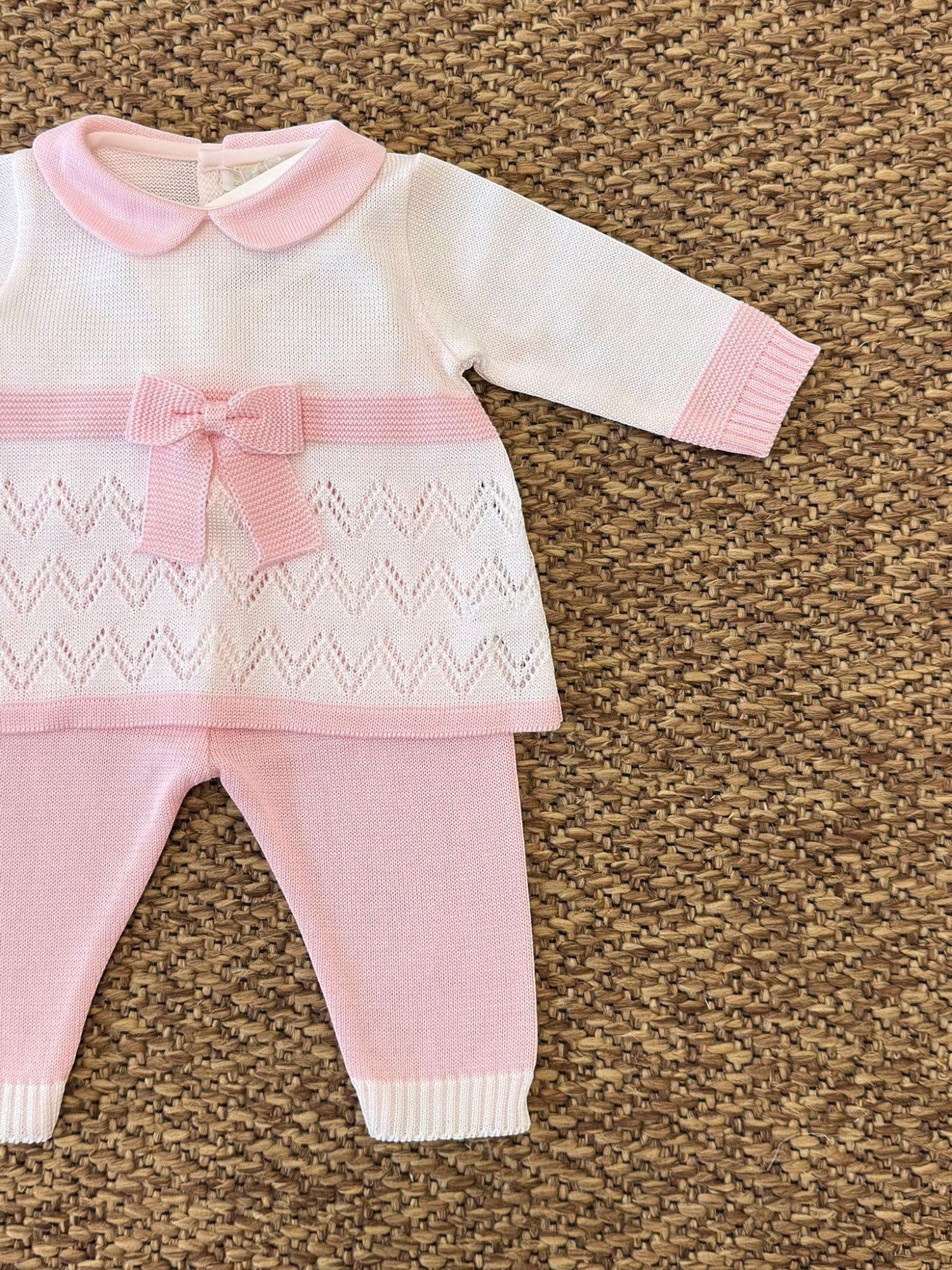 Completo nascita Neonata ROSA 7584 -  NANU' BABY