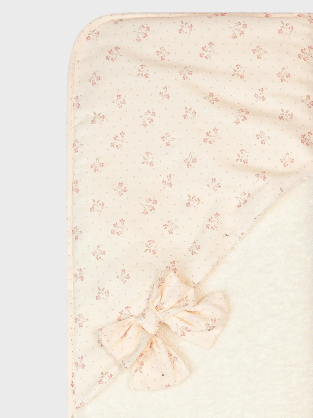 Accappatoio Neonata Avorio WG02G/T011 by BABY GI