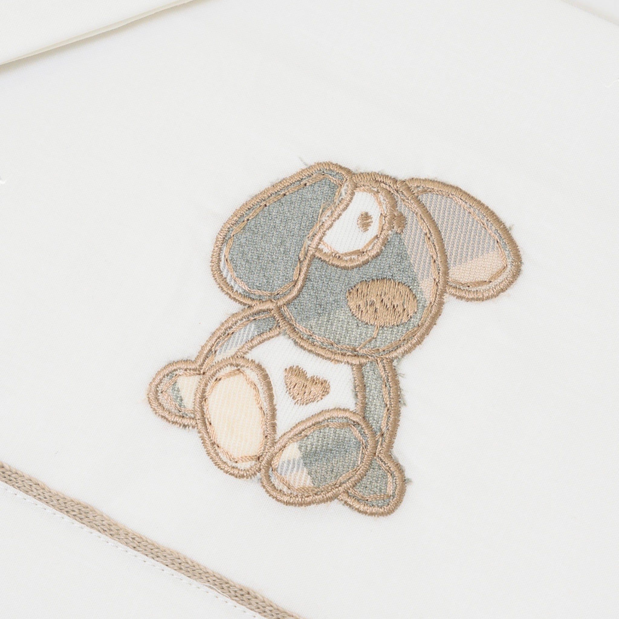 Lenzuolino Neonato Cotone Beige SARTORIA DEI PICCOLI (cod. LL1112)