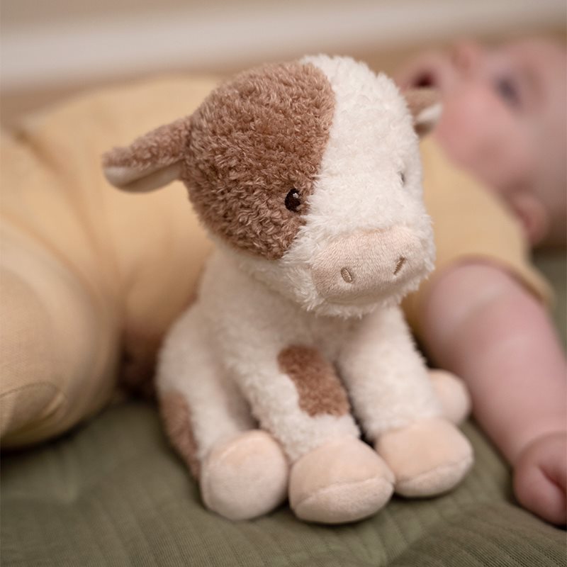 Mucca da coccolare 17 cm Piccola fattoria  MULTICOLORE LD8830 -  NANU' BABY
