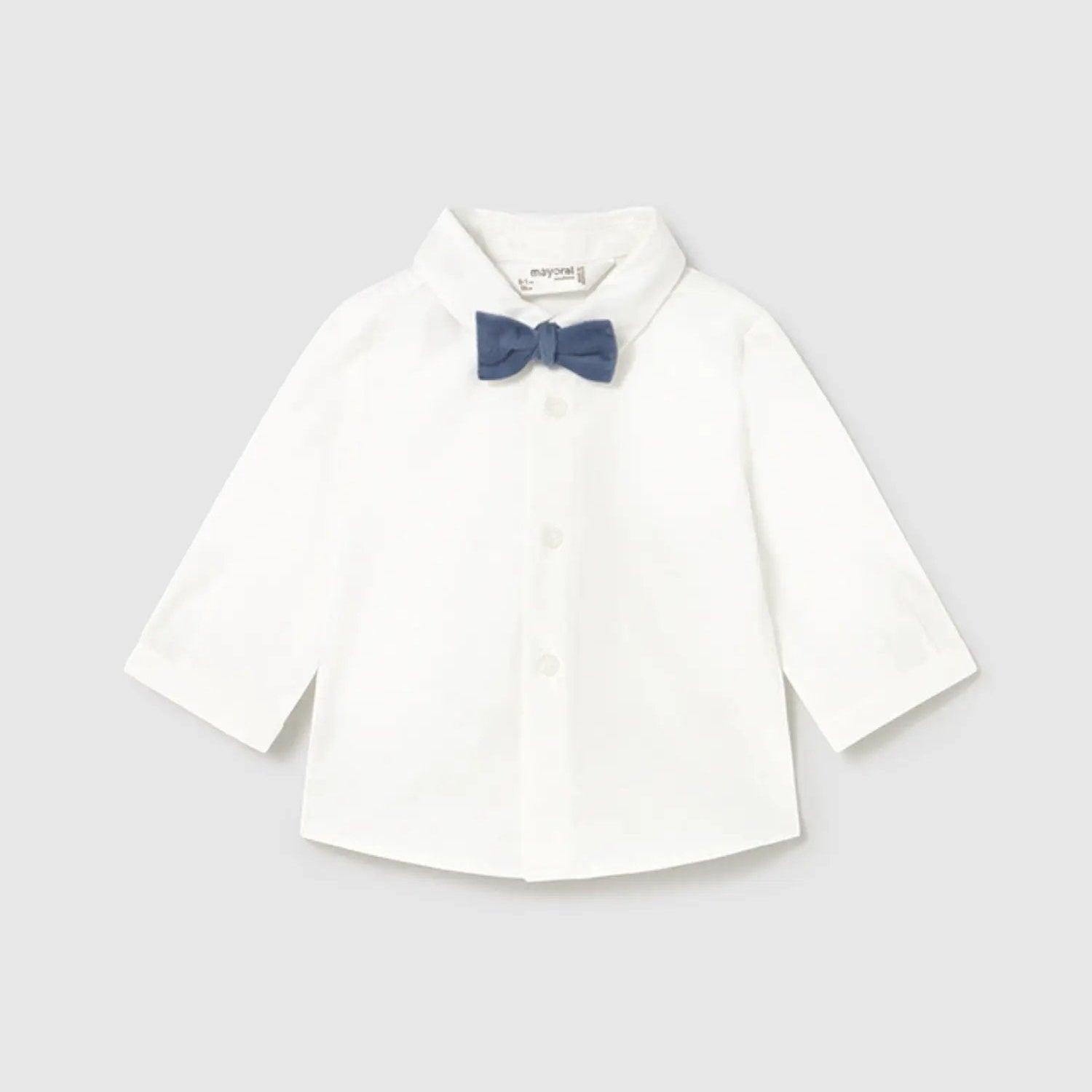 Camicia Bimbo Ecru 2196/20 by MAYORAL