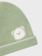 Cuffia Neonata Verde C64702/V-A by COCCODE'