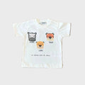 T-shirt Bimbo Bianco DK515/PV24 by DR KID