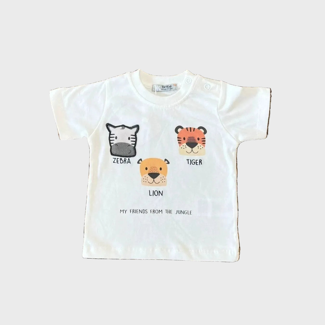 T-shirt Bimbo Bianco DK515/PV24 by DR KID